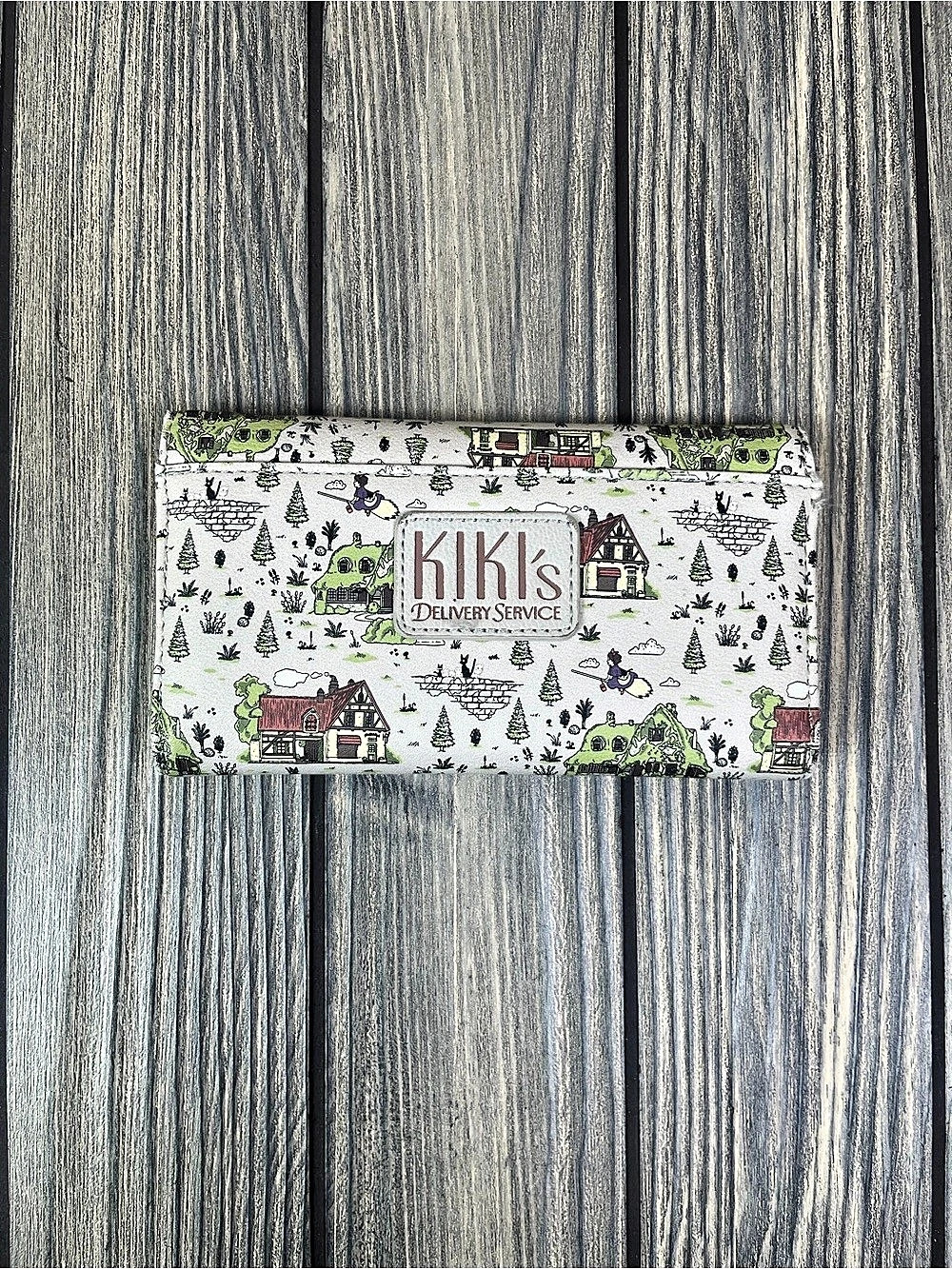 Loungefly Studio Ghibli Kiki's Delivery Service Map Flap Wallet
